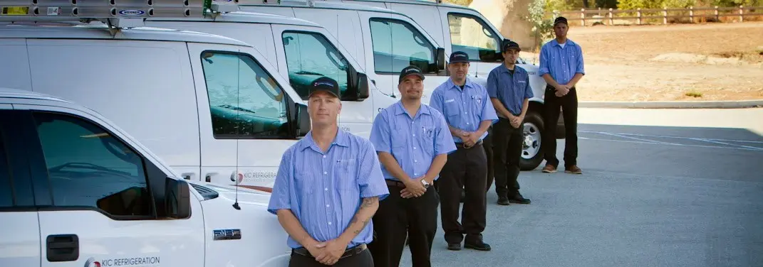 KIC Refrigeration crew ready for Mini Split Repair jobs across Fair Oaks